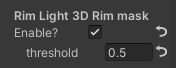 3D Rim mask 결과 2